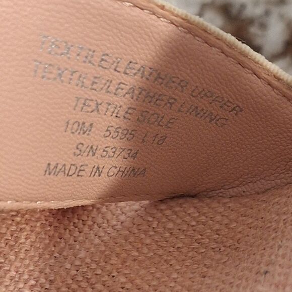 Tory Burch Frieda Platform Wedge‎ Espadrille Open Toe Sandals Heels  size 10M - Picture 9 of 12